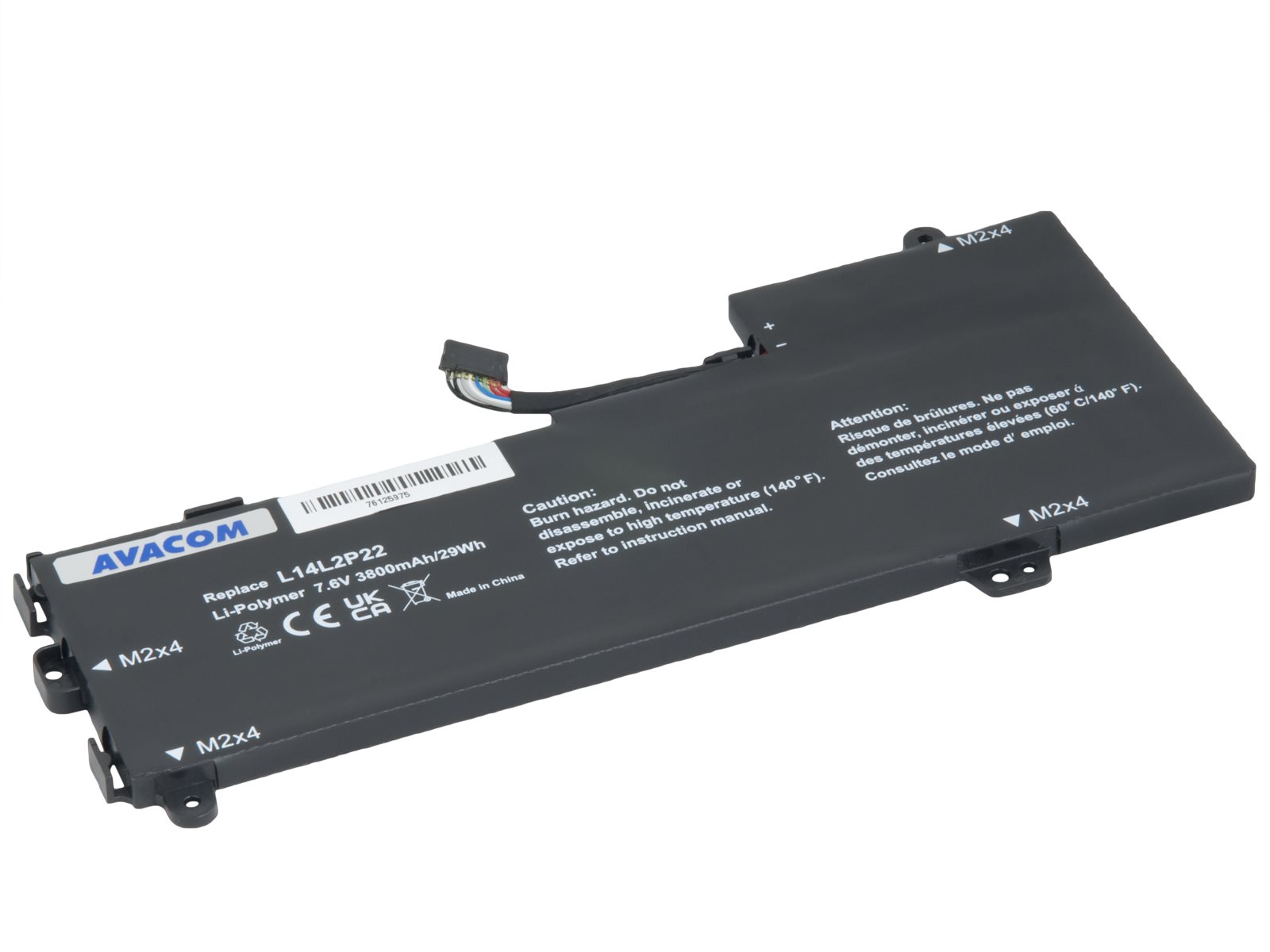 AVACOM baterie pro Lenovo IdeaPad 510S-13IKB, E31, U31 Li-Pol 7,6V 3800mAh 29Wh