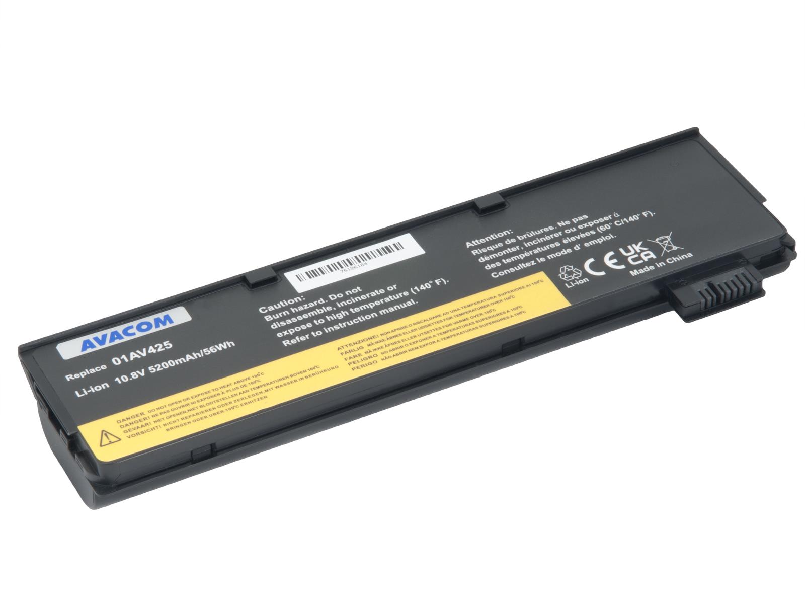AVACOM baterie pro Lenovo Thinkpad T470, T480, T570, T580 Li-Ion 10,8V 5200mAh
