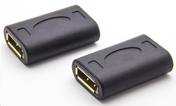 PremiumCord DisplayPort 1.2 spojka female/female, pozlacené konektory