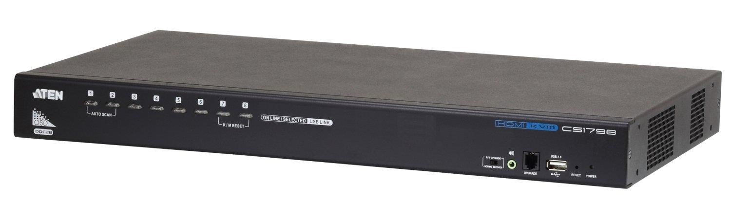 ATEN 16-port 4K HDMI KVM USB3.0, audio