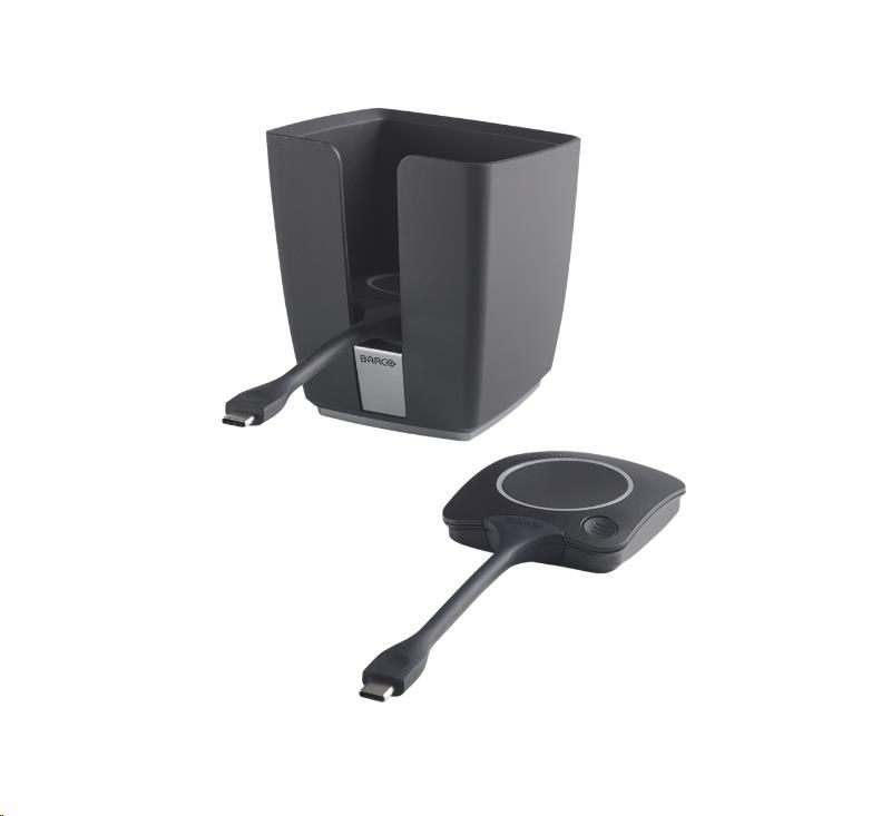 Barco ClickShare sada - 2x tlačítko + 1x organizér pro C-5, C-10, CX-20, CX-30, CX-50, USB-C