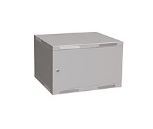 Solarix rozvaděč nástěnný skládaný SENSA LITE 6U 450mm, dveře plech, RAL 7035, SENSA-L-6U-545-21-G