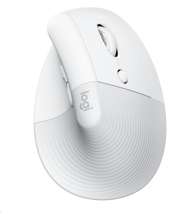 Logitech Wireless Mouse Lift for Business, off-white / pale grey