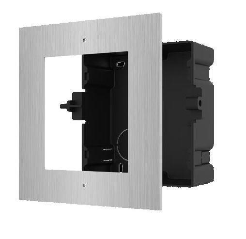 HIKVISION DS-KD-ACF1/S, rámeček  interkomu pro zápustnou montáž; nerez