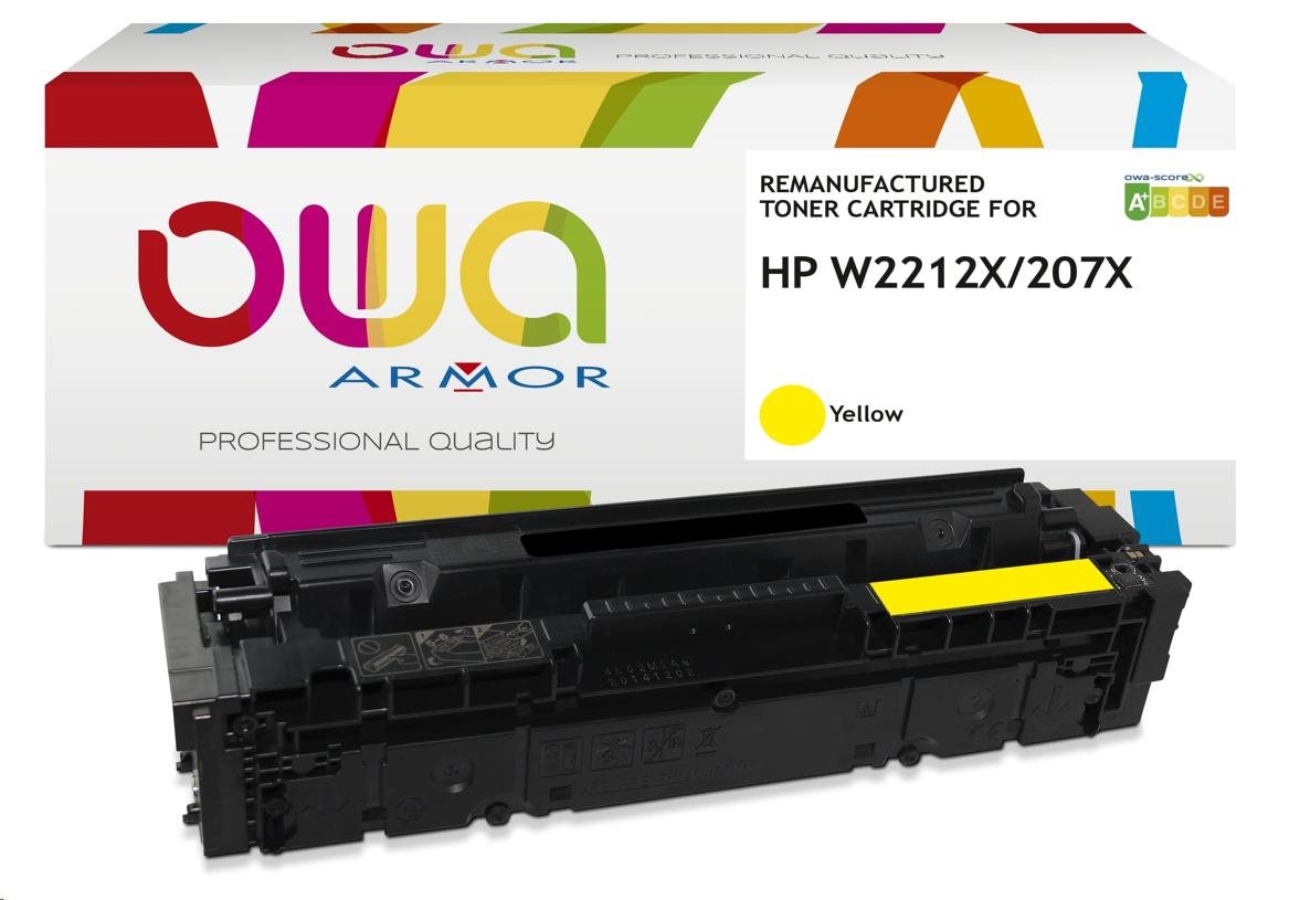 OWA Armor toner pro HP W2212X,žlutý,2450st.