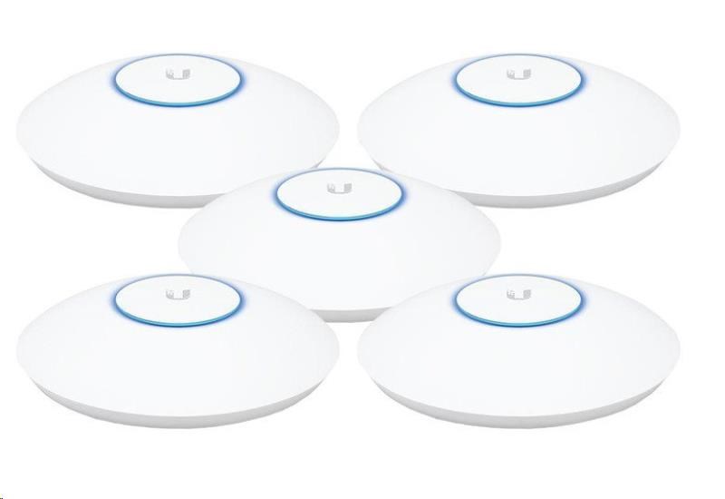 UBNT UAP-AC-SHD – UniFi Wave2 AC AP, zabezpečení a BLE, 5 balení