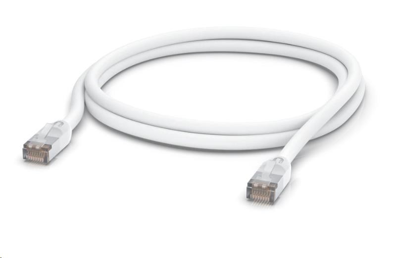 UBNT UACC-Cable-Patch-Outdoor-2M-W, Outdoor UniFi Patch kabel, 2m, Cat5e, bílá