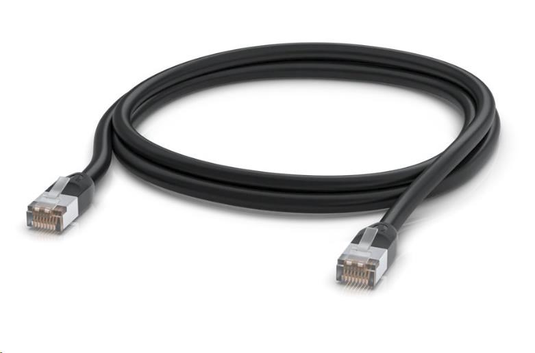 UBNT UACC-Cable-Patch-Outdoor-2M-BK, Outdoor UniFi patch cable, 2m, Cat5e, černý