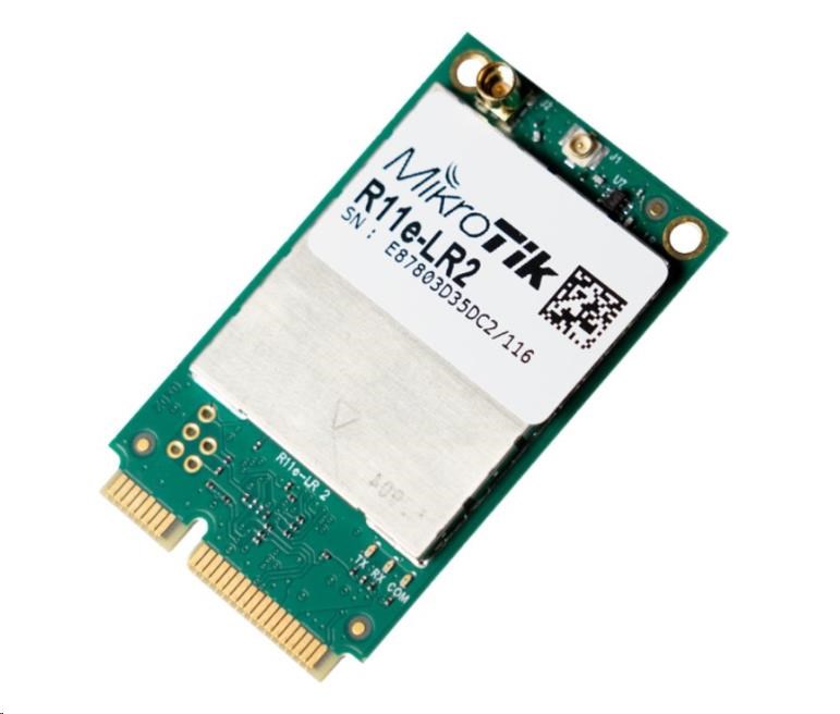 MikroTik R11e-LR2, LoRa miniPCI-e card, 2,4 GHz frequency