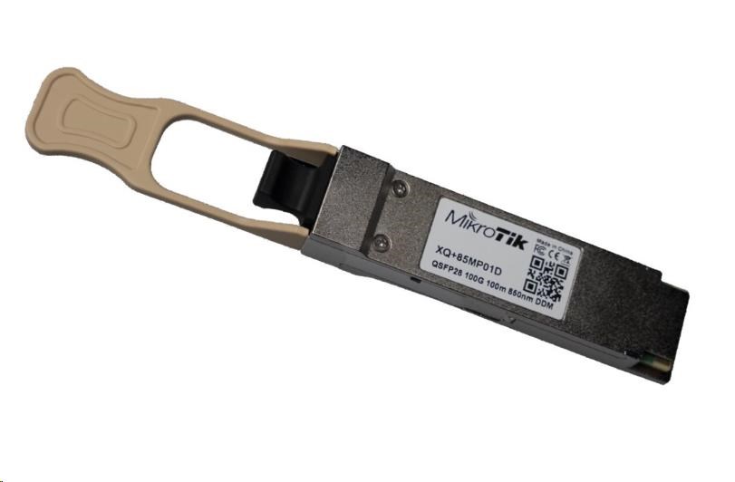 MikroTik QSFP28 optický modul XQ+85MP01D, MM, 100m, 100G
