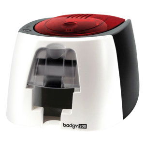 Evolis Badgy200, single sided, 12 dots/mm (300 dpi), USB
