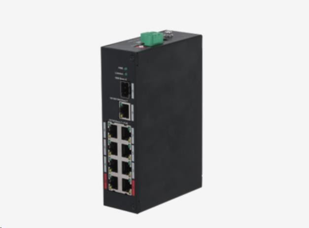 Dahua PFS3110-8ET-96-V2, 10portový neřízený stolní přepínač s 8portovým PoE