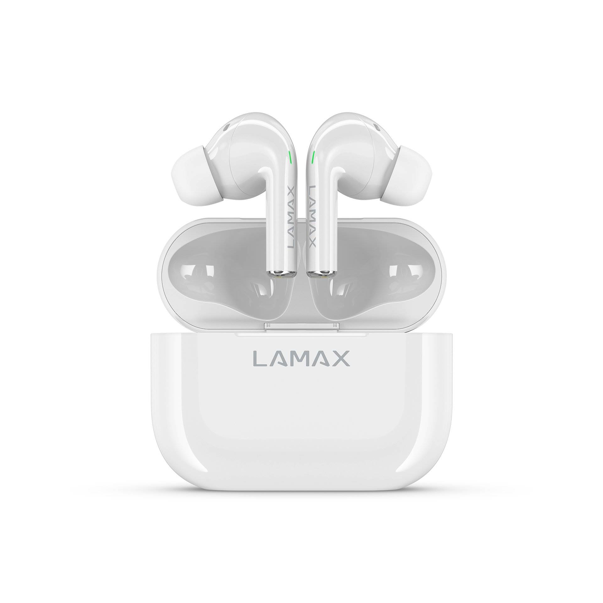 LAMAX Clips1 špuntová sluchátka - bílé
