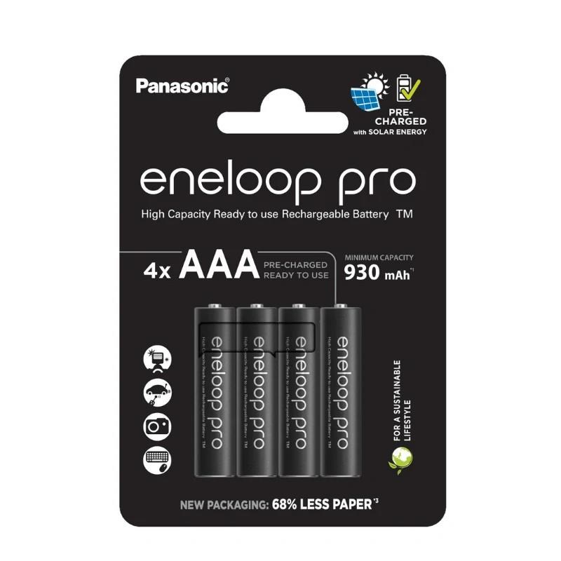 PANASONIC HR03 AAA 4HCDE/4BE ENELOOP PRO N, 930 mAh (Blistr 4ks)