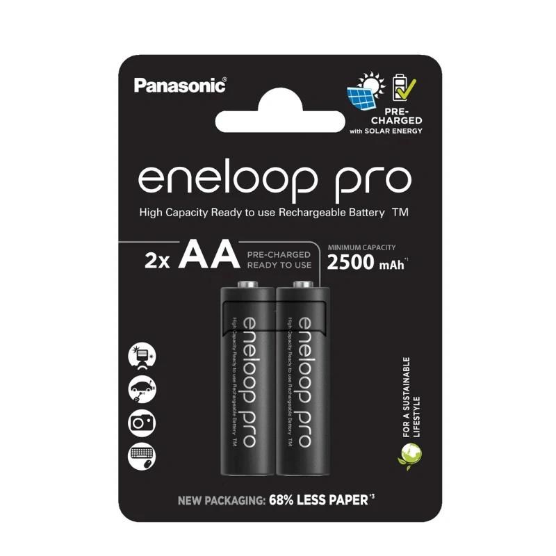 PANASONIC HR6 AA 3HCDE/2BE ENELOOP PRO N, 2500 mAh (Blistr 2ks)