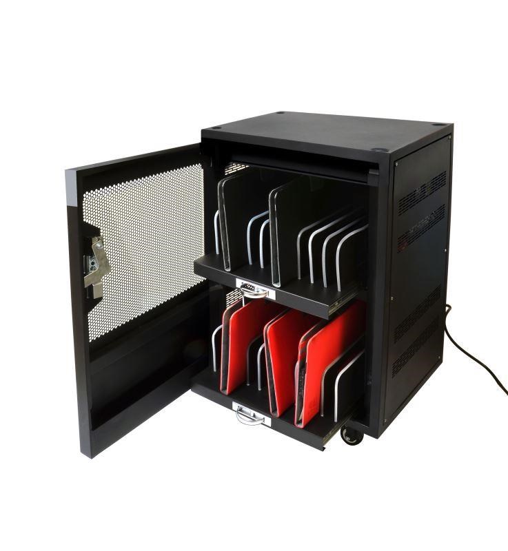 PORT nabíjecí skříňka pro 20 tabletů, černá