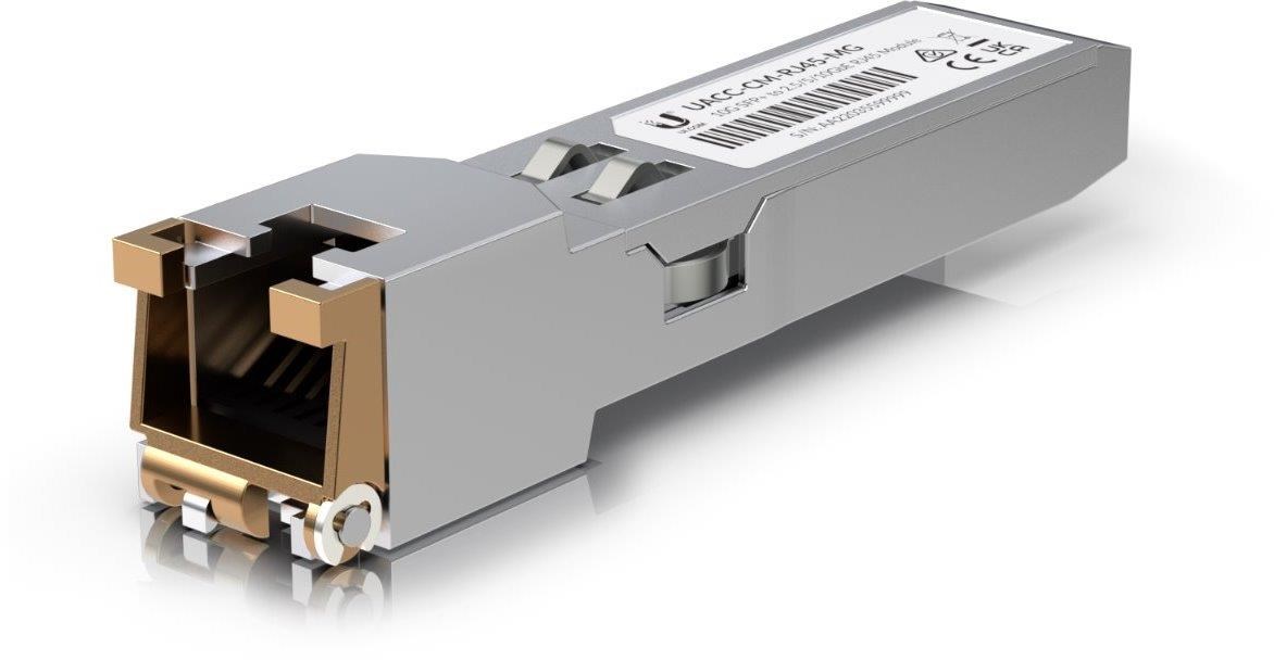 UBNT UACC-CM-RJ45-MG, 10G SFP+ to 10/5/2.5GbE RJ45 Modul