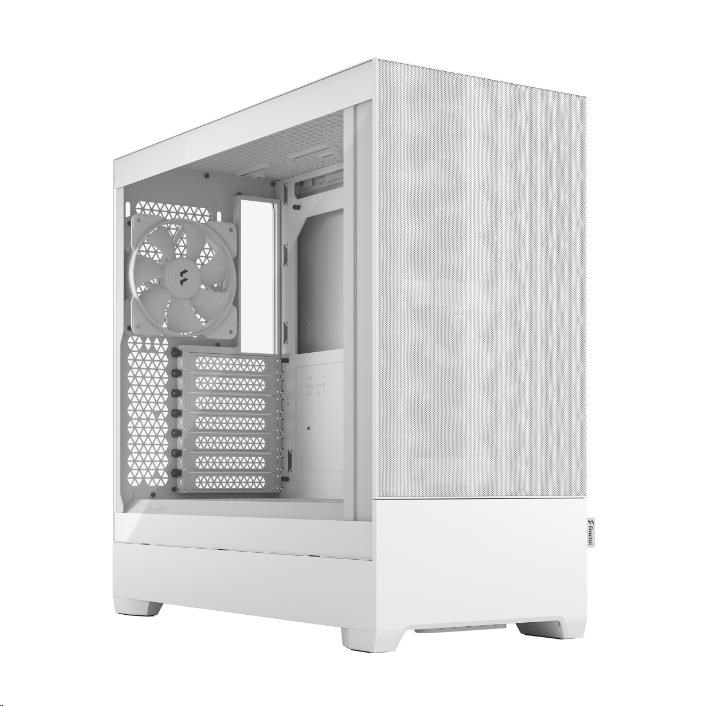 FRACTAL DESIGN skříň Pop Air White TG Clear Tint, 2x USB 3.0, bez zdroje, ATX