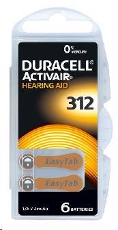 Duracell DA 312 P6 Easy Tab 6pack