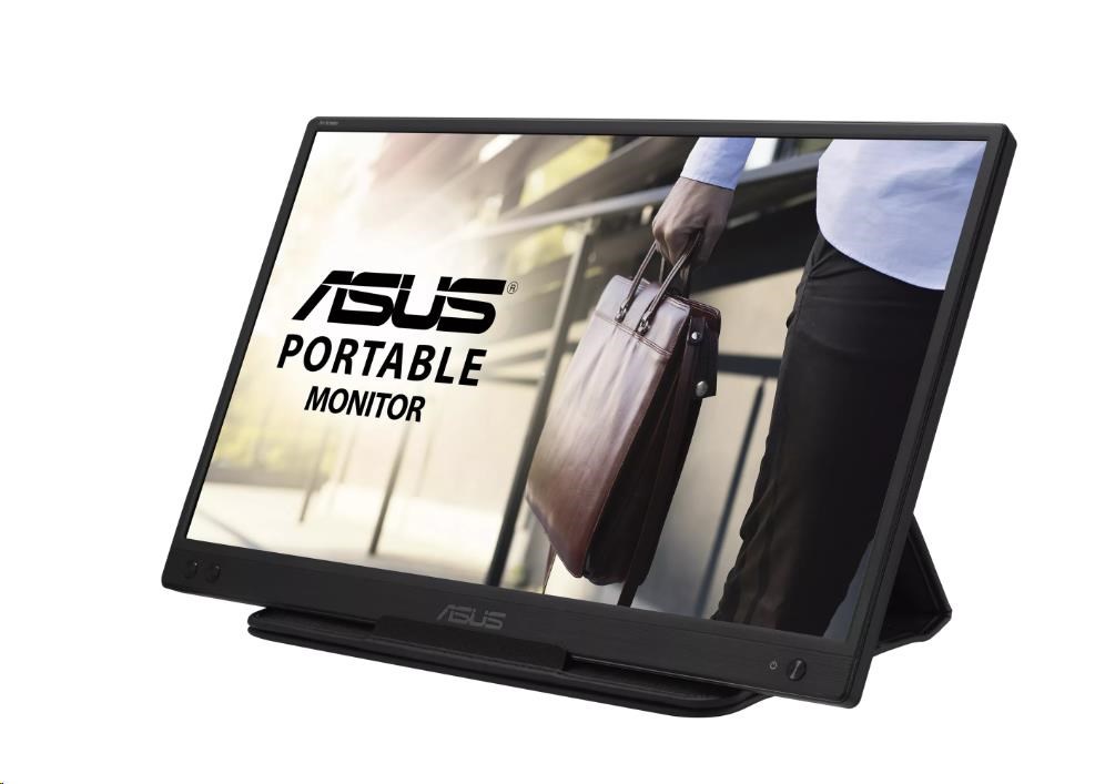 ASUS LCD 15.6" ZenScreen MB166C BK/5MS/EU 15.6 1920x1080 USB-C 250cd 5ms 0.79kg 11.8mm