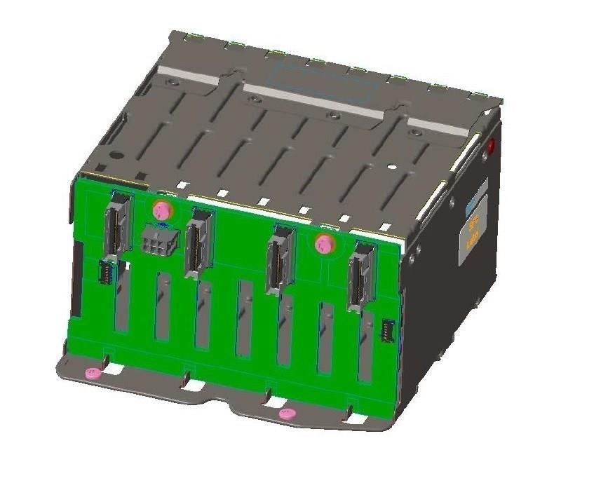 HPE DL38X Gen10 8 SFF Front Cage Removal FIO Option
