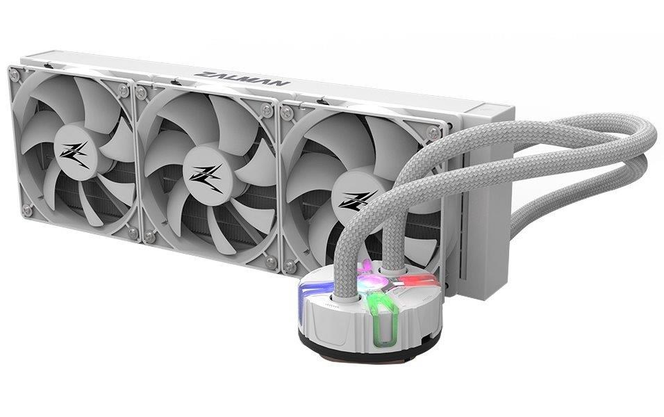 Zalman vodní chladič Reserator5 Z36 / 360 mm / ZE1225ASHx2 / bílá