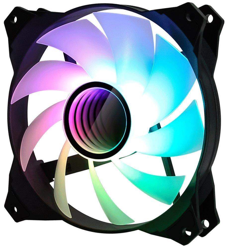 Zalman ventilátor ZM-IF120 / 120mm / ARGB / 3-pin / bíločerná