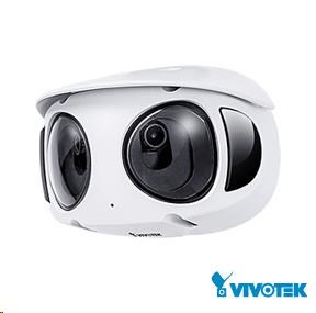 Vivotek MS9390-EHV-v2, 4512x1728 (7.8 Mpix) až 30 sn/s, obj. 2.8mm (180°), PoE ,IR 20m, rozšířený rozsah teplot, IP66