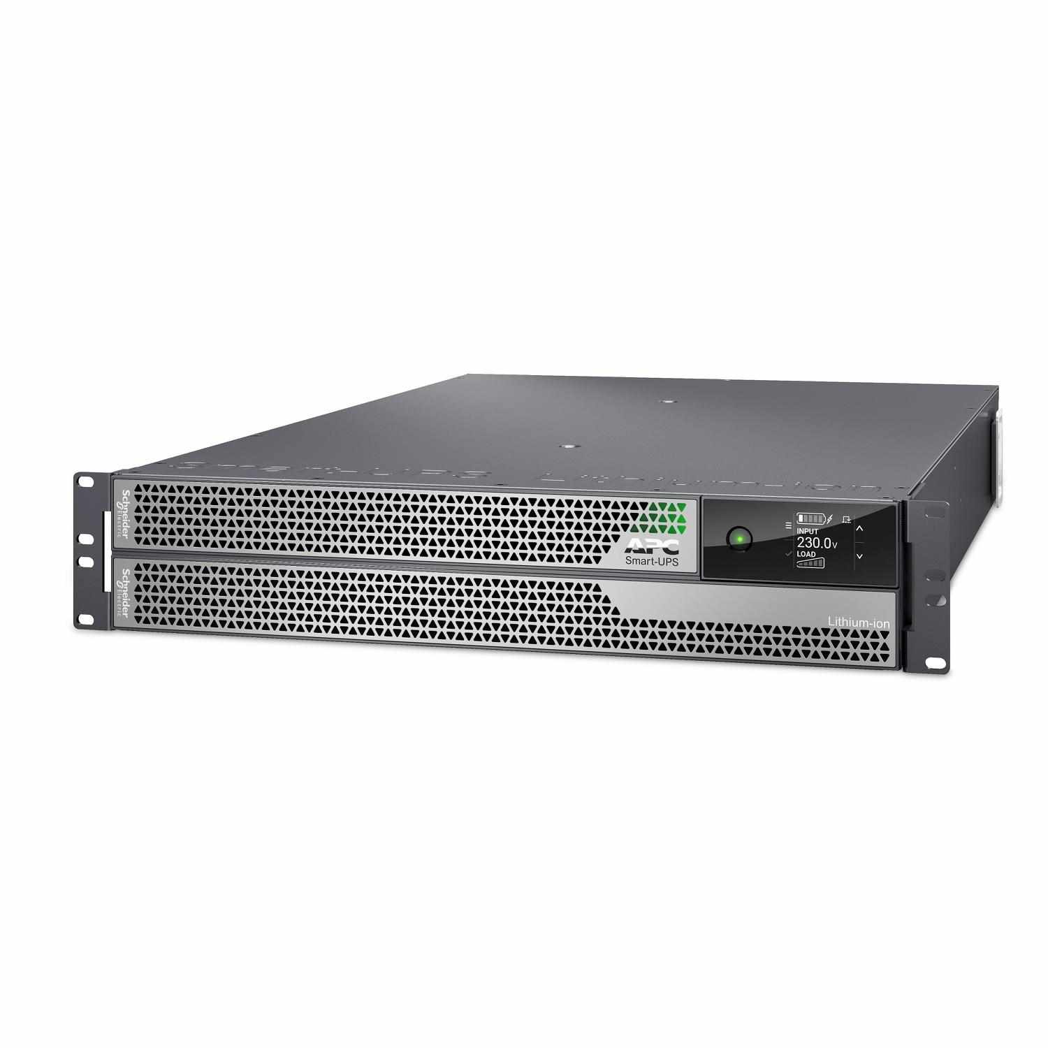 APC Smart-UPS Ultra On-Line 5000VA 5000W Li-ion Rack/Tower 2U, 230V, 6x C13, 4x C19 IEC, raidl kit,Netwok Card