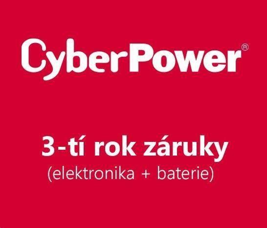 CyberPower 3. rok záruky pro PR1000ELCD