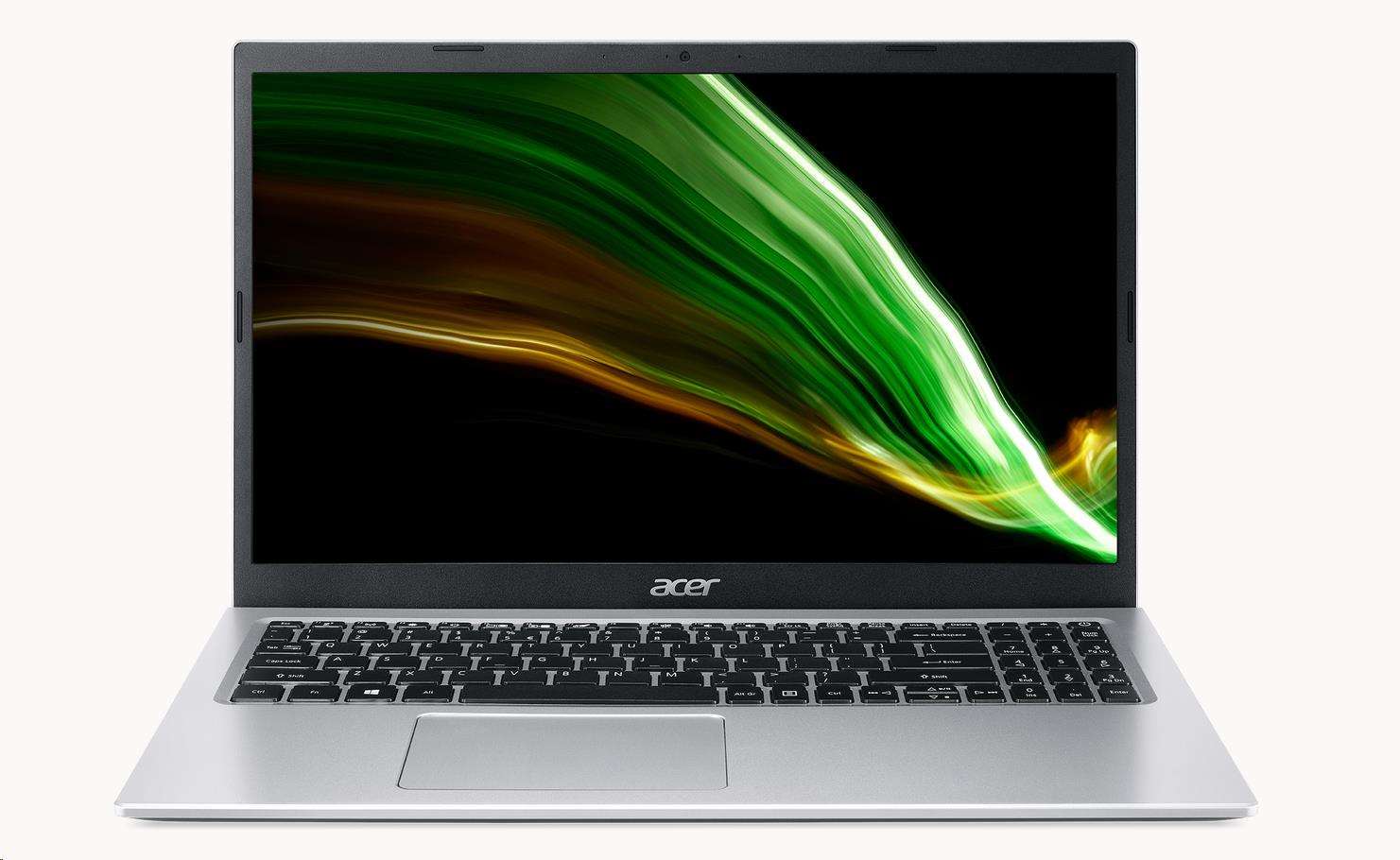 ACER NTB Aspire 3 (A315-58-55VC) i5-1135G7, 15,6" FHD, 4GB+4GB,512GB SSD, Iris Xe Graphics, W11Home,Pure Silver