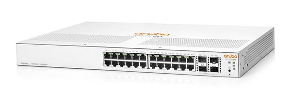 HPE Networking Instant On Switch 24p Gigabit 4p SFP+ (fanless) 1930 (JL682A)