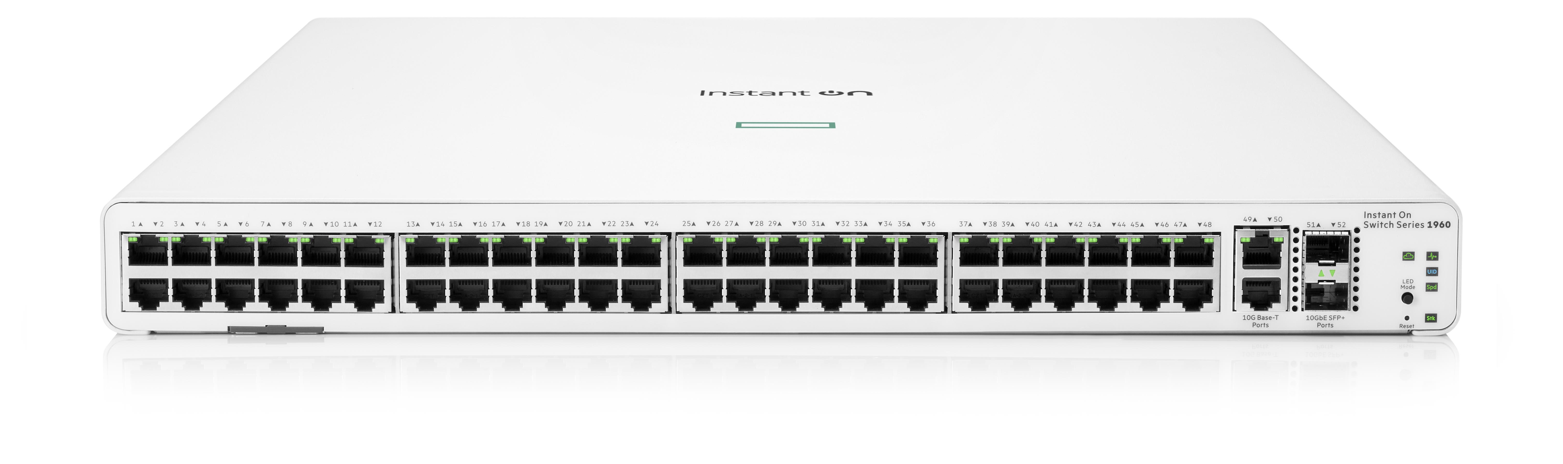 HPE Networking Instant On Switch 48p Gigabit 2p 10GBT 2p SFP+ 1960 (JL808A)