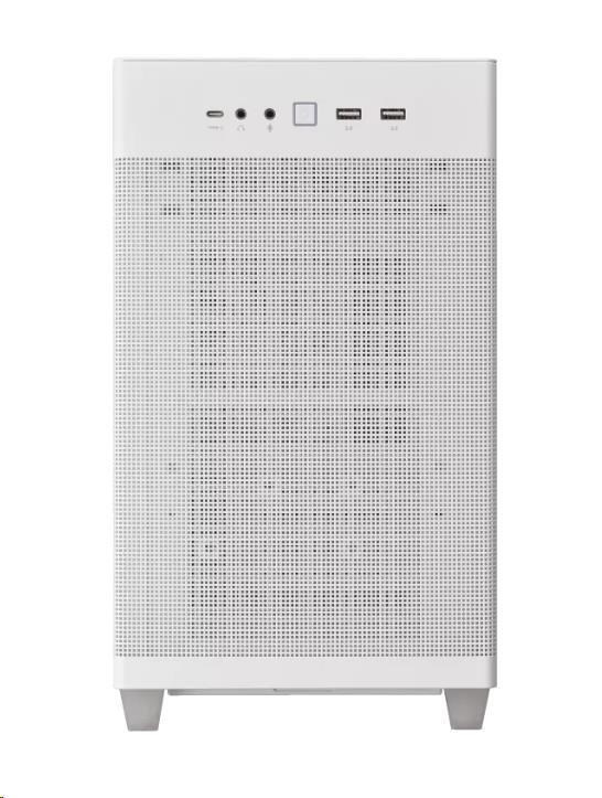 ASUS case AP201 PRIME CASE TG WHITE, Mini Tower, bílá