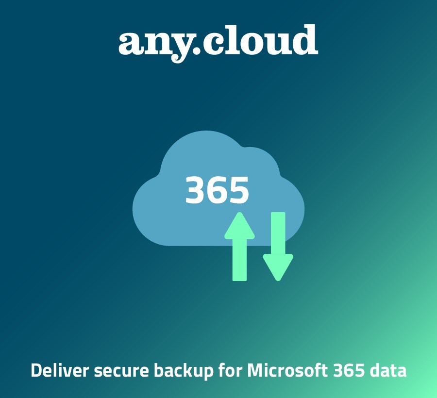 Anycloud 365 | Anycloud Backup for Microsoft 365 (1USER/12M)