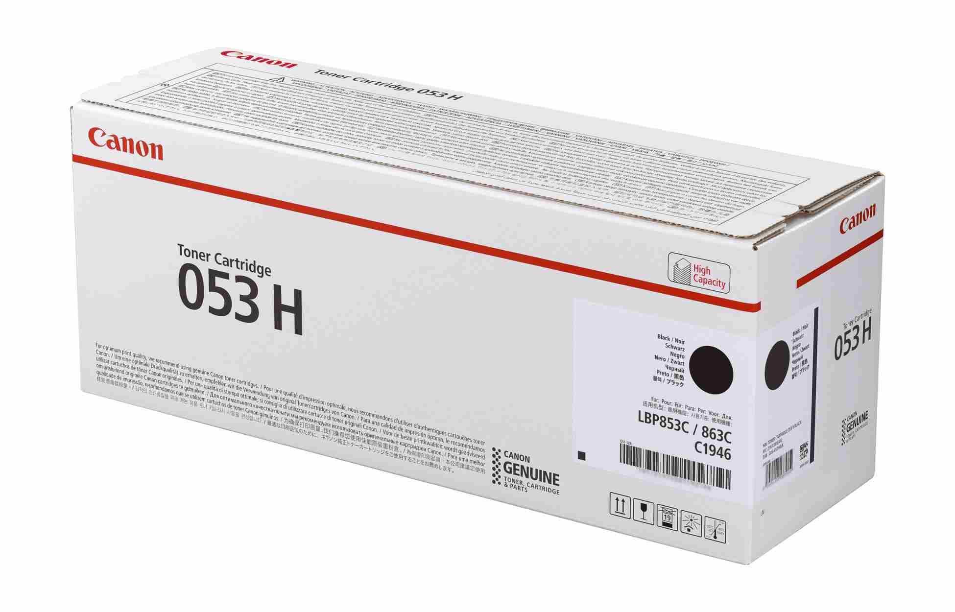 Canon LASER TONER CRG 053H BK černá  pro i-SENSYS X C1946P (33 000 str.)
