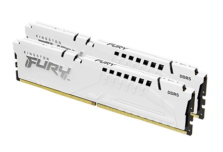 KINGSTON DIMM DDR5 64GB (Kit of 2) 6000MT/s CL36 FURY Beast Bílá EXPO