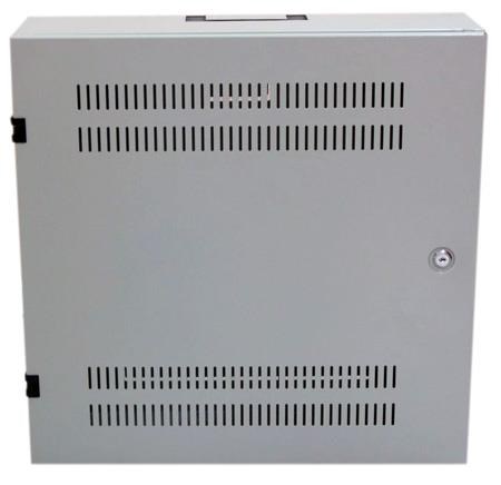 XtendLan 19" nástěnný vertikální rozvaděč 2U+4U 540x150, perforované dveře, šedý