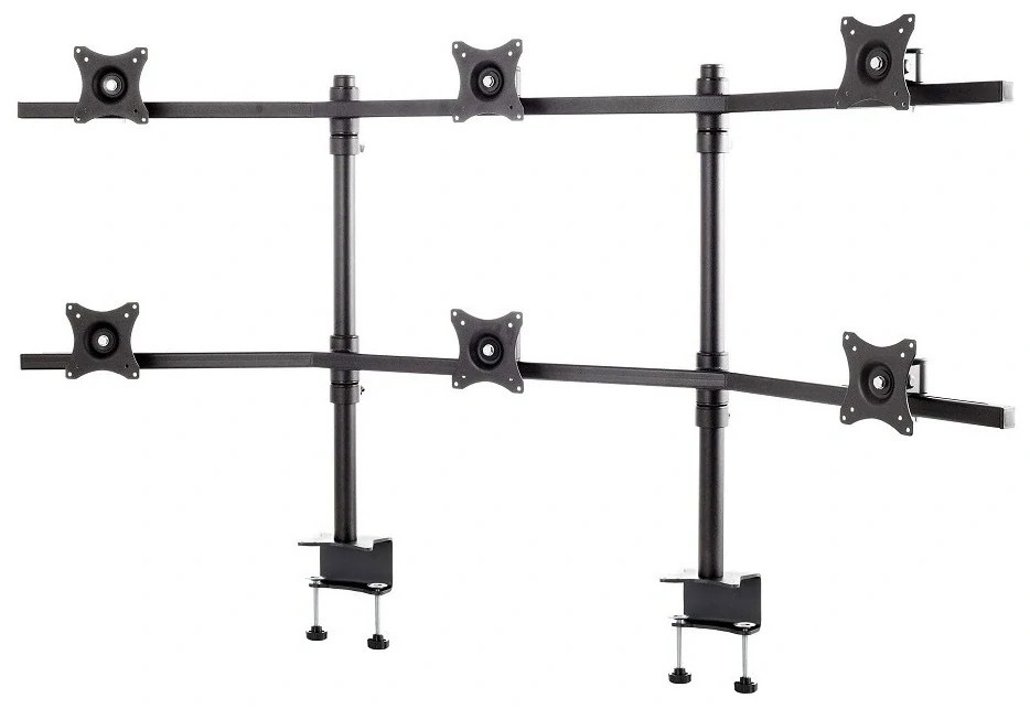 Stolní držák na 6 monitorů Edbak SV17