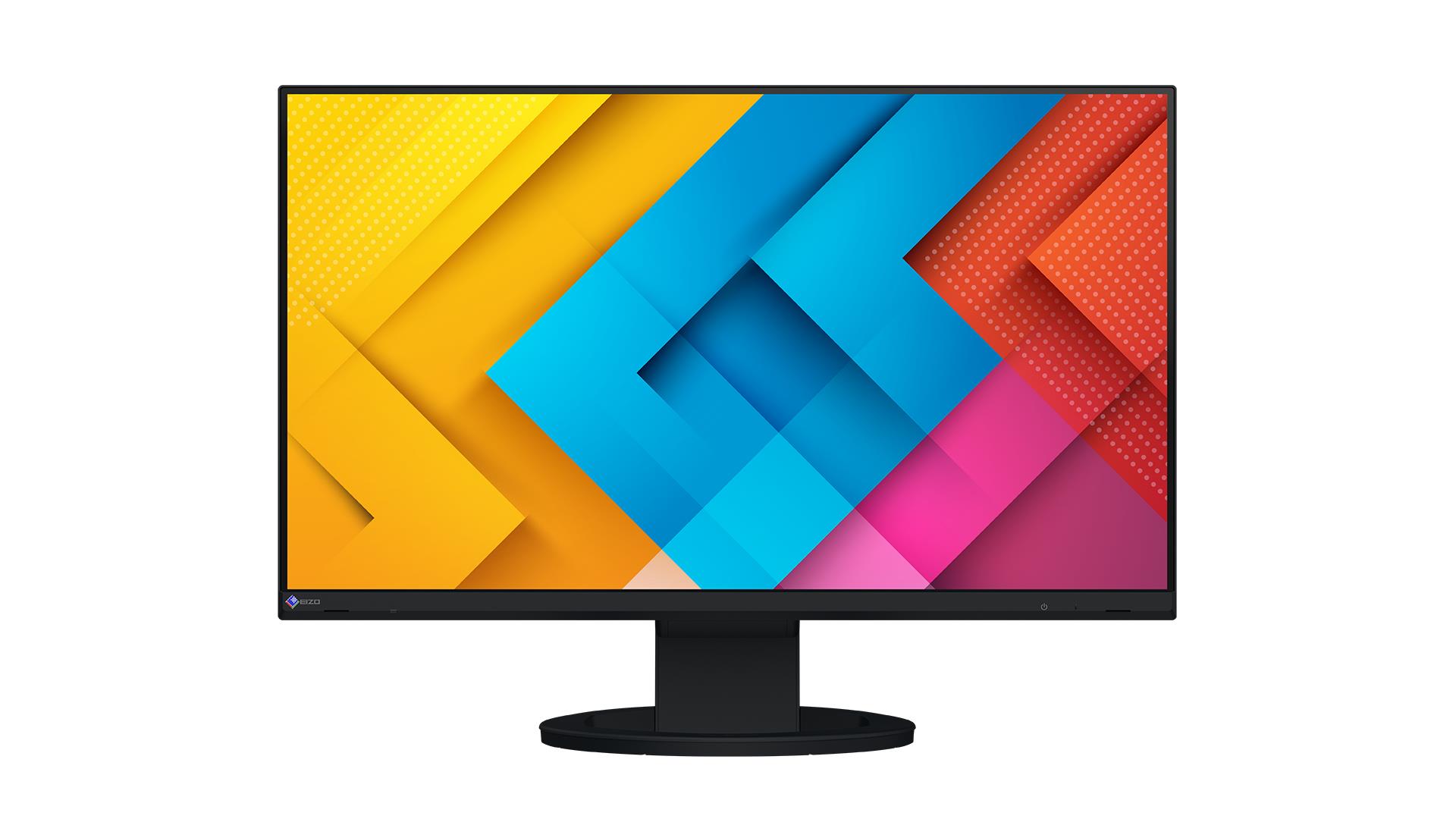 EIZO MT 23.8" EV2490-BK FlexScan, IPS, 1920x1080, 250nit, 1000:1, 5ms, USB-C, DP, HDMI, Repro, Černý