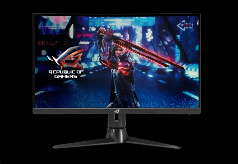 ASUS LCD 27" XG27AQV pruhnutý 2560x1440 Fast IPS 170 Hz 1ms 400cd HDMI DP VESA