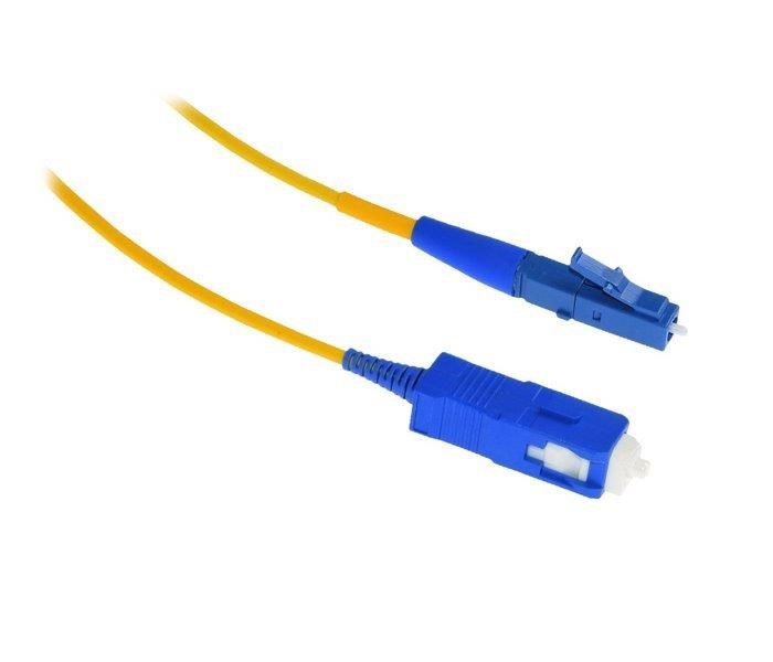 XtendLan simplexní patch kabel SM 9/125, OS2, LC(UPC)-SC(UPC), LS0H, 3m