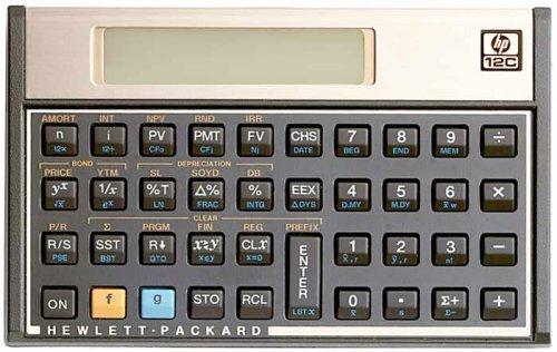 HP 12c Financial Calculator -  Finanční kalkulačka