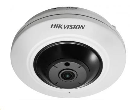HIKVISION DS-2CD2935FWD-IS(1.16MM), 3MPix IP Fisheye kamera; IR 8m, Audio, Alarm