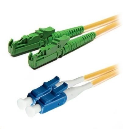 XtendLan duplexní patch kabel SM 9/125, OS2, E2000(APC)-LC(PC), LS0H, 20m