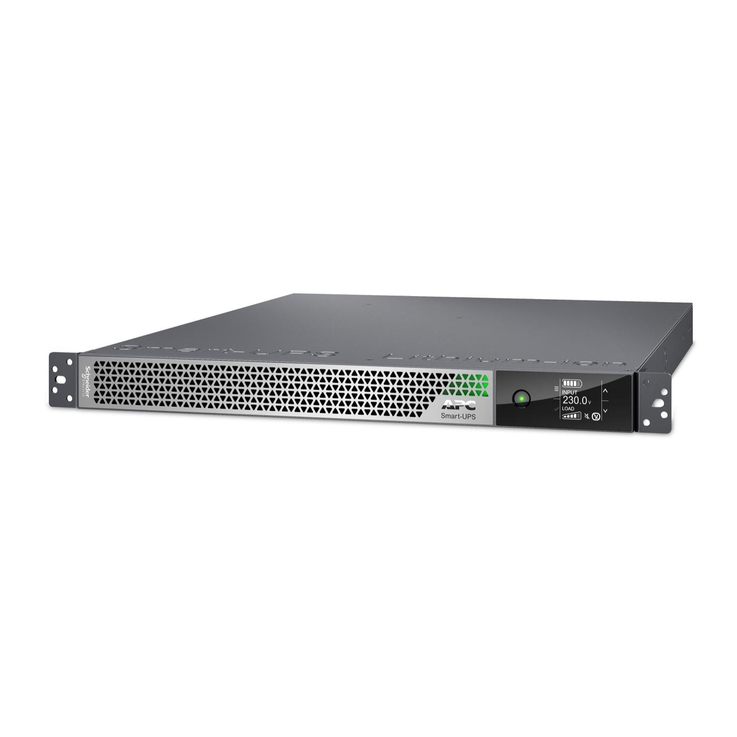 APC Smart-UPS Ultra On-Line 3000VA 3000W Li-ion Rack/Tower 1U, 230 V, 3x C13, 2x C19 IEC, rail kit, SmartConnect