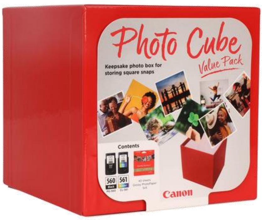 Canon CARTRIDGE  PG-560/CL-561 + fotopapír multipack pro Pixma TS5350, TS5351, TS5352, TS5353, TS7450, TS7451 (360 str.)
