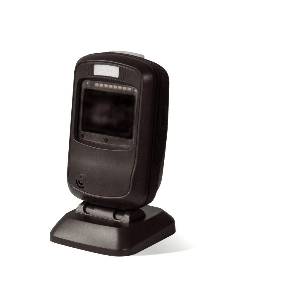 Newland FR40 Koi, 2D Mega Pixel CMOS Omnidirectional presentation desktop scanner with 2 meter USB cable, Black