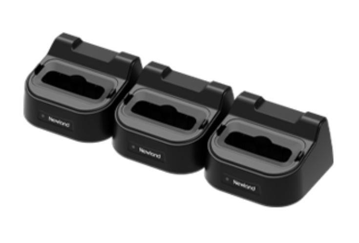 Newland 3-slot Cradle for MT90 series Charging (PG9050 supported), Incl. adapter with UK & EU power plug