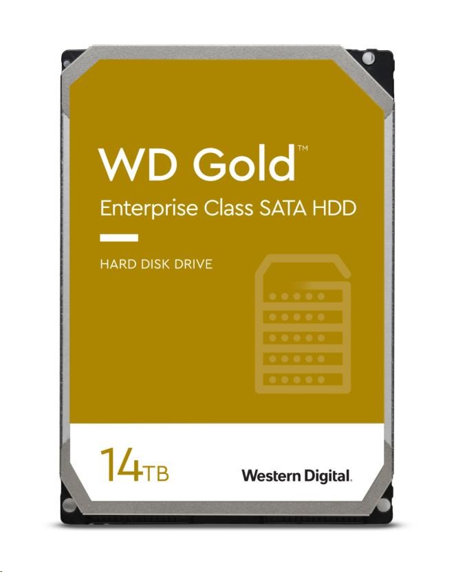 WD GOLD WD142KRYZ 14TB, SATA III 3.5", 512MB 7200RPM, 262MB/s, CMR, Enterprise